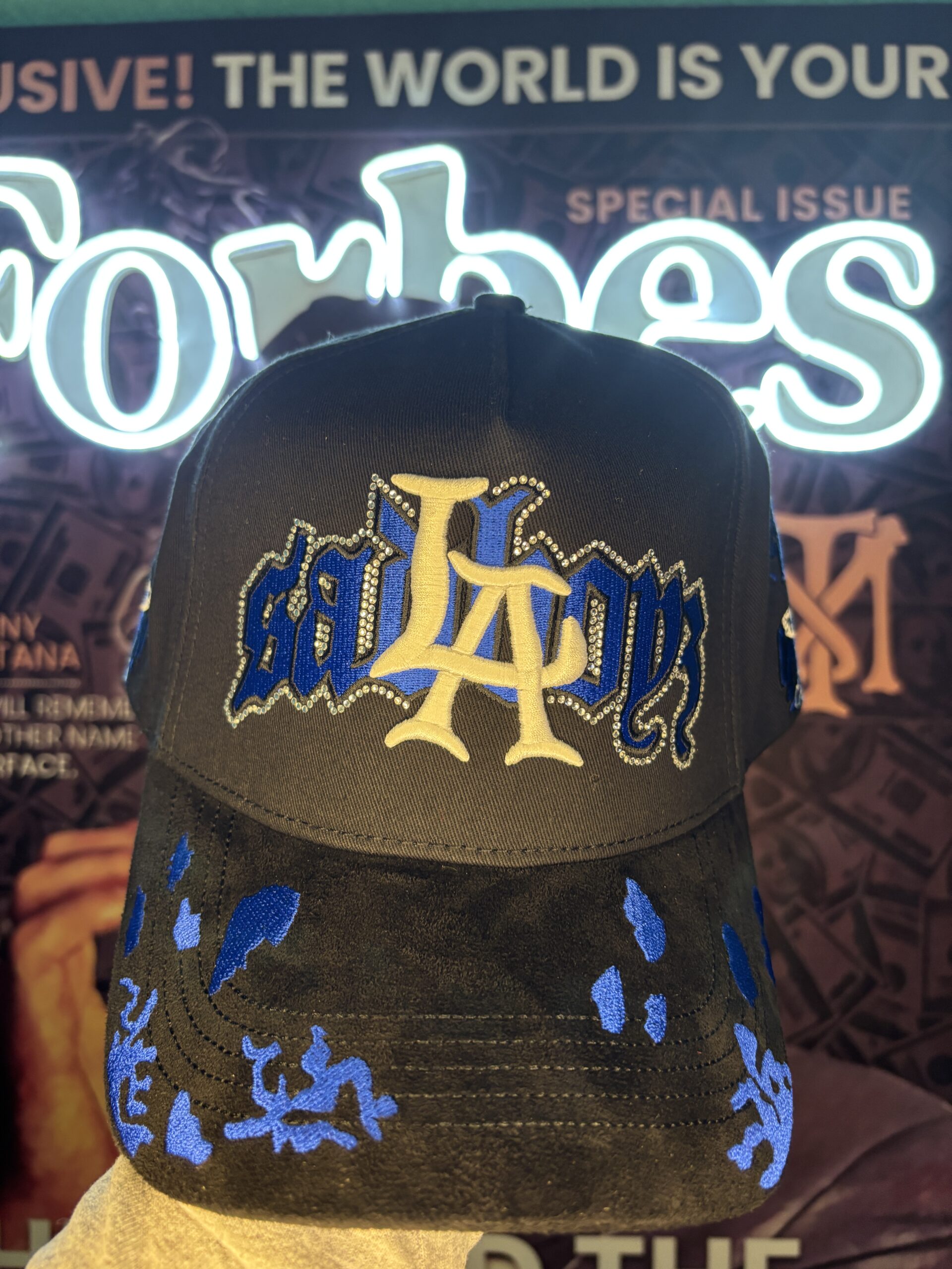 Dandy Hats X Junior H Angel Azul