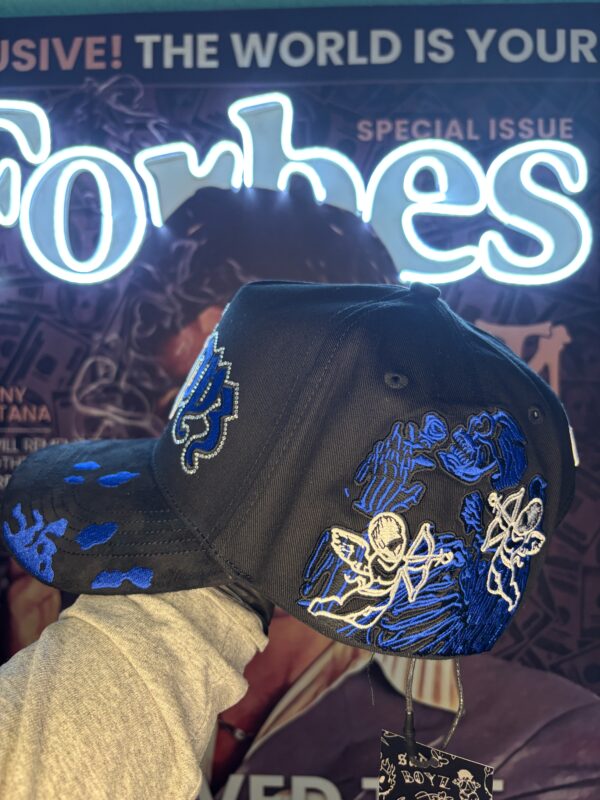 Dandy Hats X Junior H Angel Azul